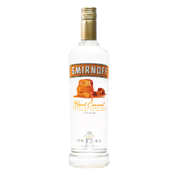 Smirnoff Vodka Kissed Caramel 75cl