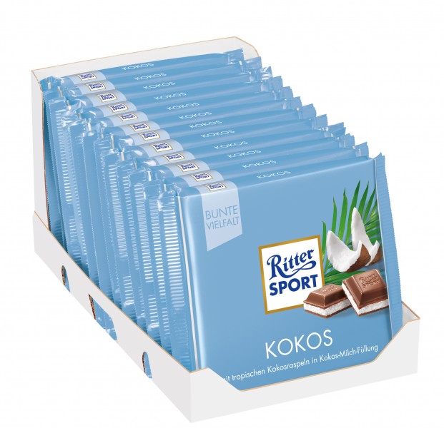 Ritter Sport Coconut 8x12x100g (2989)