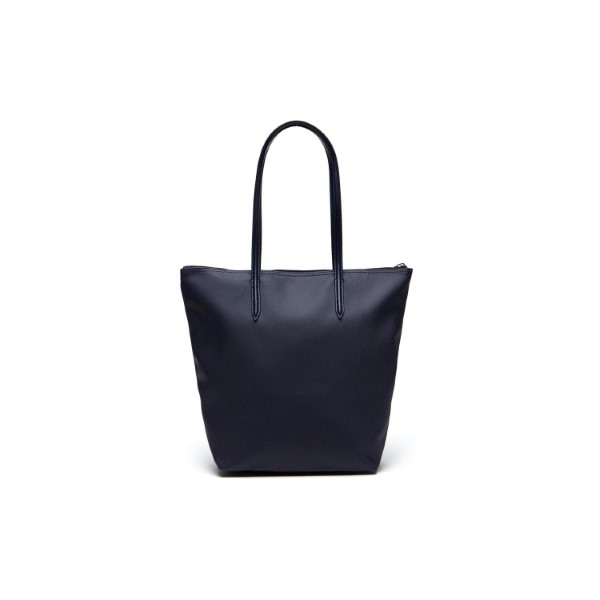 LACOSTE-Women s L.12.12 Concept Vertical Zip Tote Bag (ECLIPSE)