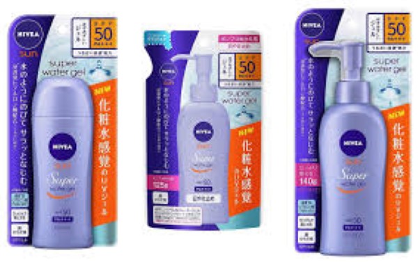 Nivea Sun Protect Water Gel, SPF50, 140g