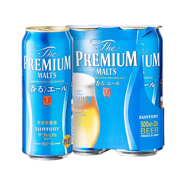 SUNTORY THE PREMIUM MALTS KAORU ALE 0.5 L X 2