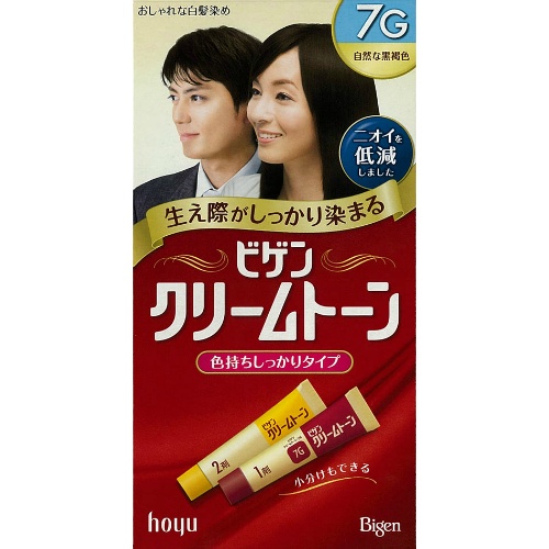 Biggen Cream Tone 7 G 40 G (Hair Dye)