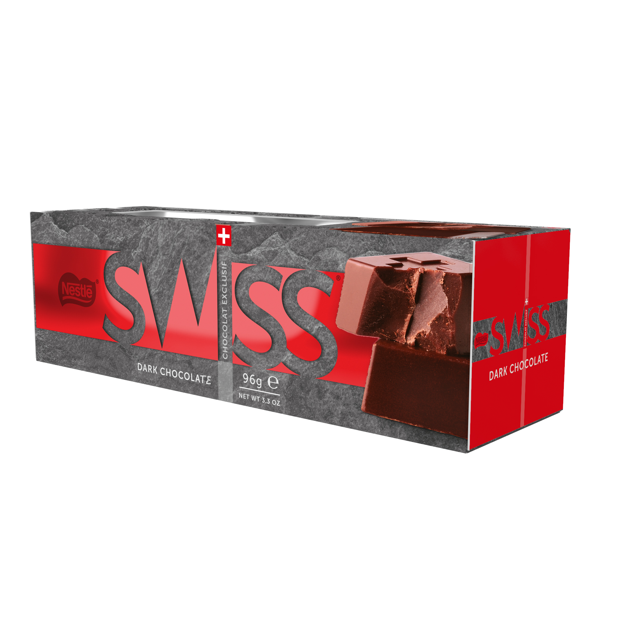 Nestle Swiss Chunks Box Dark 20x96g