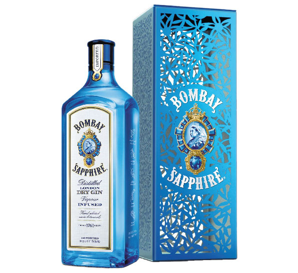 Bombay Sapphire Dry Gin 1ltr