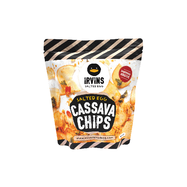IRVINS SALTED EGG CASSAVA CHIPS (105G)