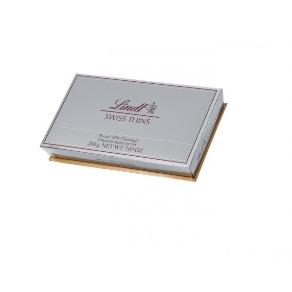 Lindt Swiss Thins Milk 8x200g (418473)