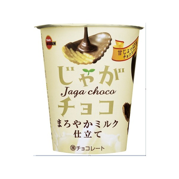 Bourbon Jaga Choco Milk Chocolate Potato Chips 36g