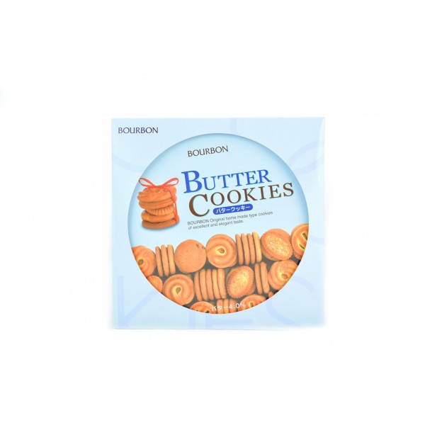 Bourbon Butter Cookies Tin With Box 306g