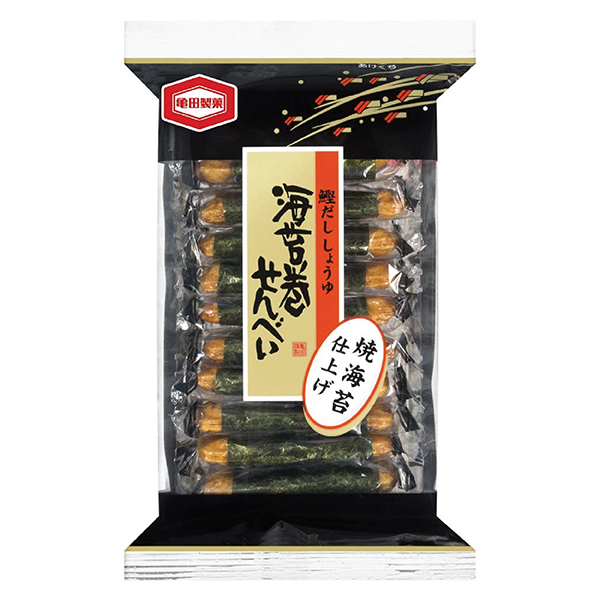 Kameda confectionery seaweed roll cracker 10 My