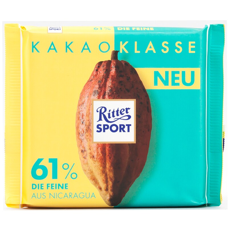 Ritter Sport Cocoa Selection 61% 8x12x100g (9329)
