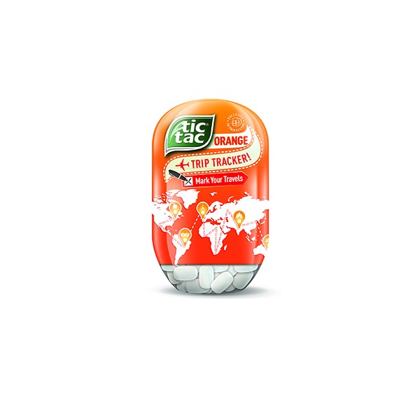 Tic Tac Bottle Orange T200 32x98g