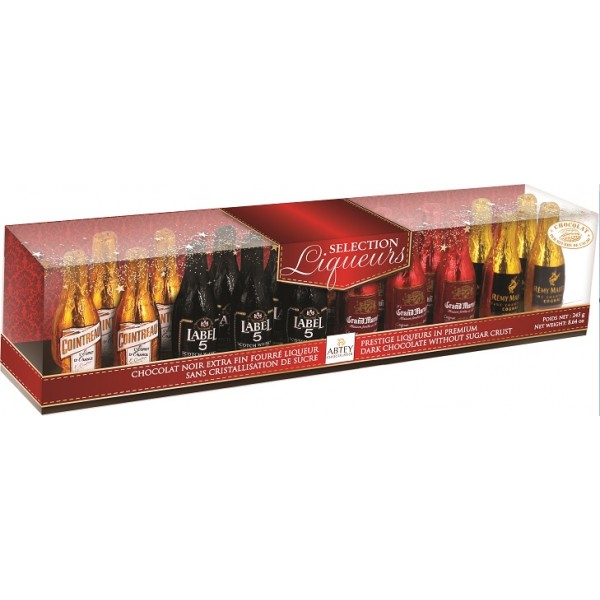 Abtey Reglette Selection Assorted Liqueur Selection 245gr