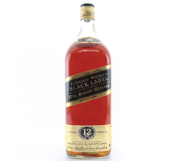 JOHNNIE WALKER BLACK LABEL 3ltr