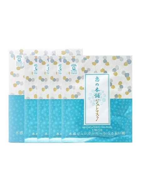MEGUMI no HONPO Gelee MASK URUOI 4 sheet