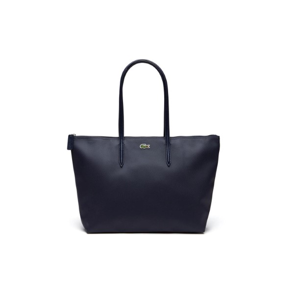 LACOSTE-Women s L.12.12 Concept Zip Tote Bag (ECLIPSE)