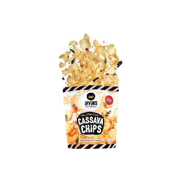 IRVINS SALTED EGG CASSAVA CHIPS (230G)