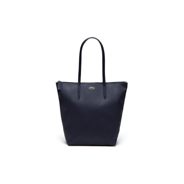 LACOSTE-Women s L.12.12 Concept Vertical Zip Tote Bag (ECLIPSE)