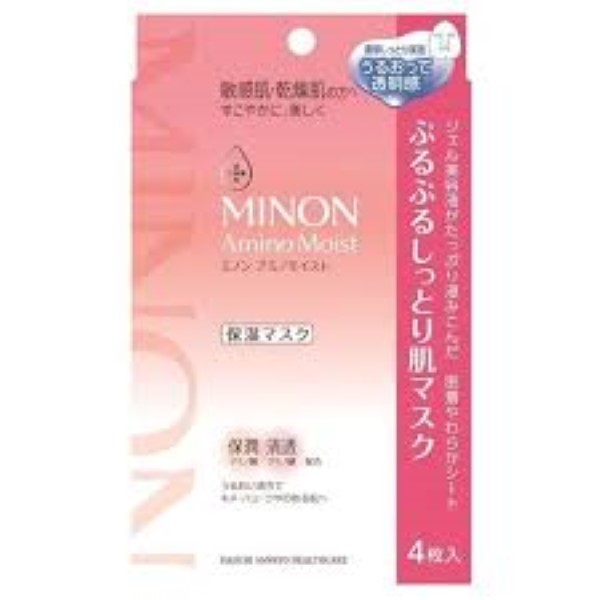 Minon amino M Purupuru Moist Skin Mask 