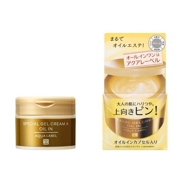 Shiseido Aqualabel Special Gel Cream Oil In All-in-One Facial Moisturizer 90g