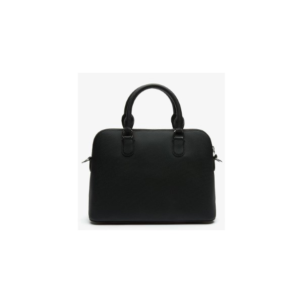 LACOSTE-Women s Daily Classic Coated Piqué Canvas Bugatti Bag