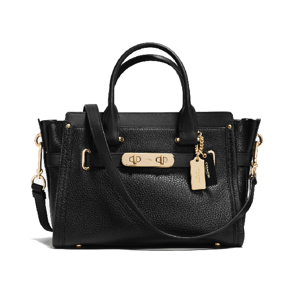 COACH_SWAGGER CARRYALL 27 IN PEBBLE LEATHER