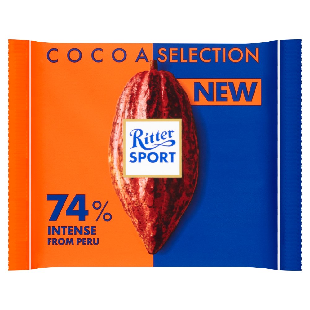 Ritter Sport Cocoa Selection 74% 8x12x100g (9339)