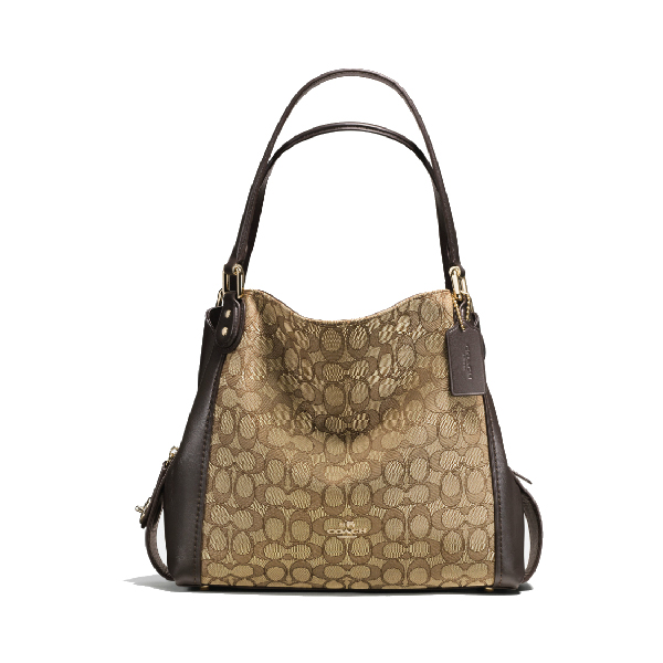 COACH_EDIE SHOULDER BAG 31 IN SIGNATURE JACQUARD