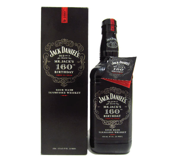 Jack Daniel s 160th Birthday 75cl