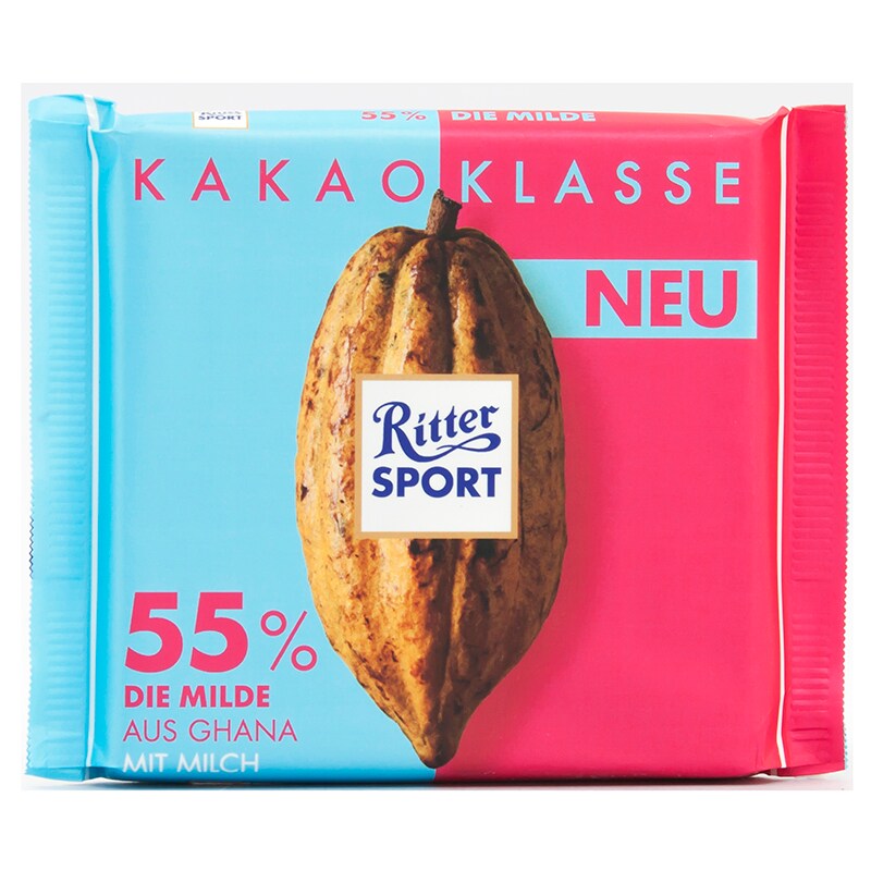 Ritter Sport Cocoa Selection 55% 8x12x100g (9319)