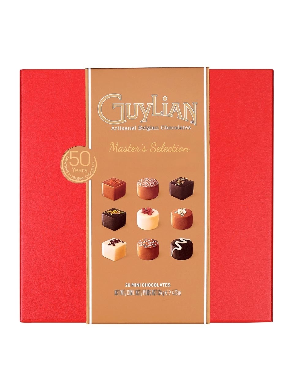 Guylian Master s Selection Giftbox Gold Red Mixed Case 6x134g (700/006)
