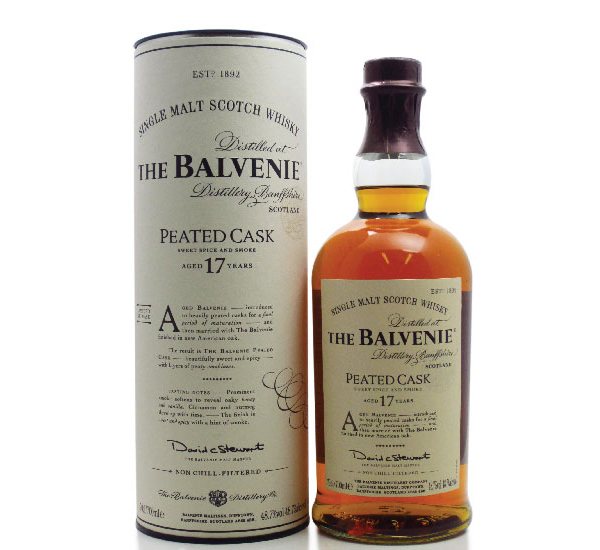 BALVENIE 17 YO PEATED CASK 70cl