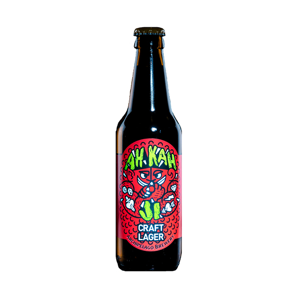 ARCHIPELAGO BREWERY Ah Kah Ji Lager 0.33L x 3