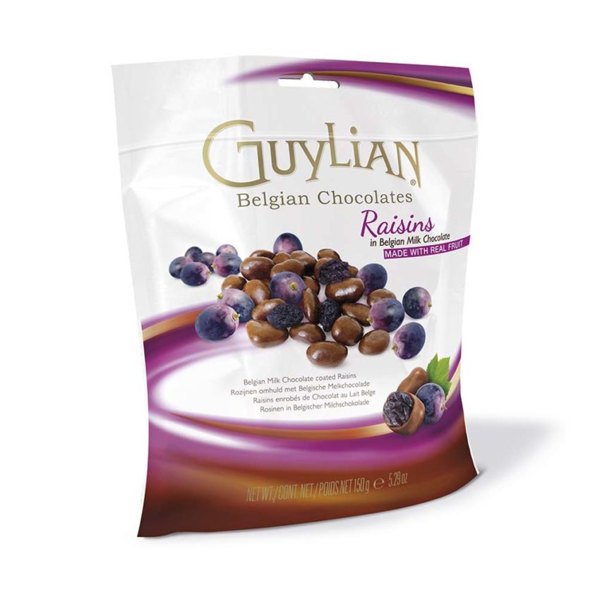 Guylian Milk Chocolate Coated Raisins 12x150g (952/012)