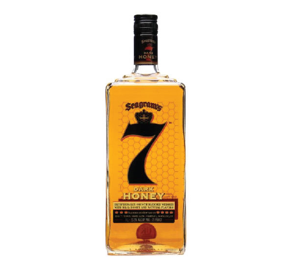 SEAGRAM 7 CROWN DARK HONEY 75cl