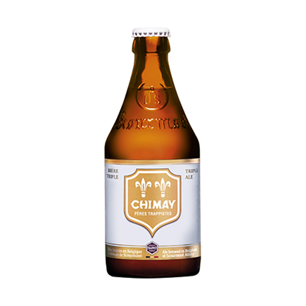 CHIMAY TRIPLE (WHITE) TRAPPIST BEER 0.33 L x 3