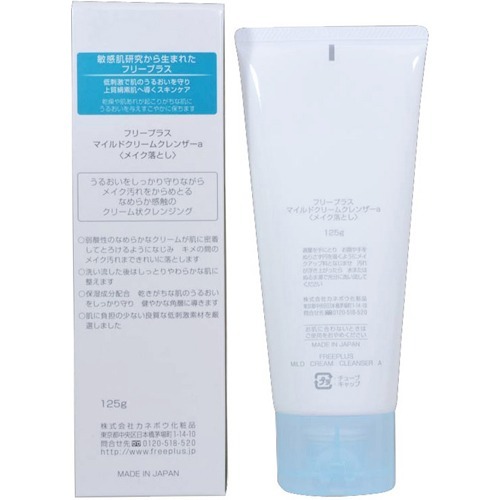 Kanebo Freeplus Mild Cream Cleanser A For Sensitive Skin Care