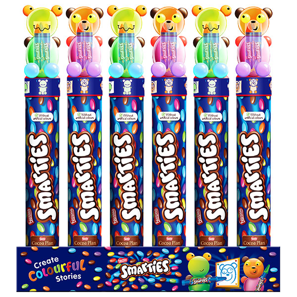 Smarties Crayons Topper 48x130g