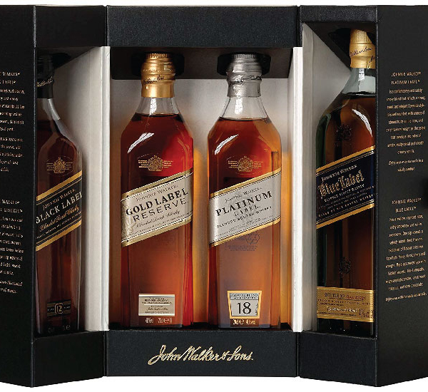 JOHNNIE WALKER MULTIPACK 20cl