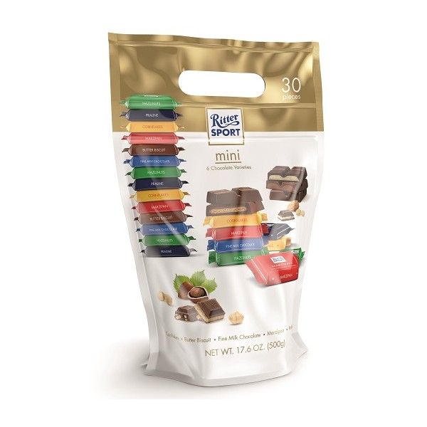 Ritter Sport mini pouch assorted 10x500g (TR Exclusive) (4544B)