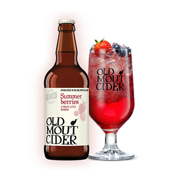 OLD MOUT CIDER SUMMER BERRIES 0.5 L X 2